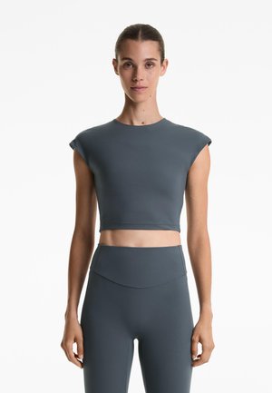 OYSHO LIGHT TOUCH - Sportska majica - rose gold coloured