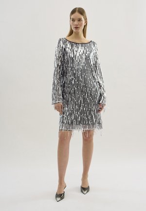 SANDIE - Cocktailkleid/festliches Kleid - silver