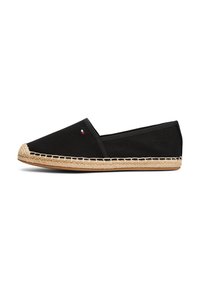 Tommy Hilfiger - FLAG - Espadrilles - black Miniatuurafbeelding 1