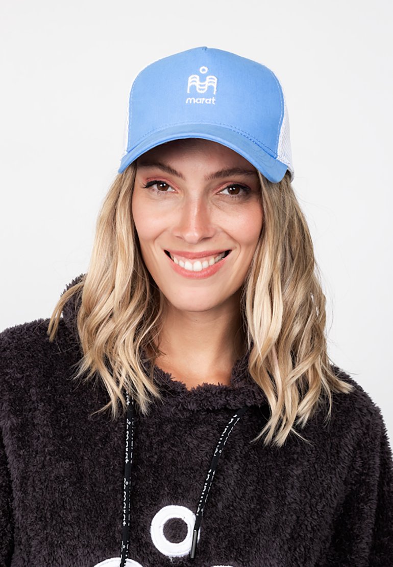 Marat LOGO - Nokkmüts - light blue