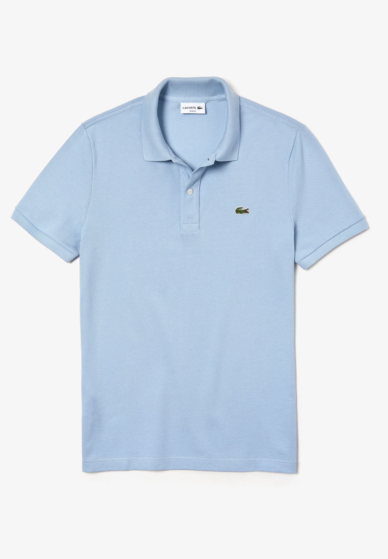 polo lacoste bleu clair