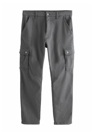 REGULAR FIT-MOTIONFLEX STRECH - Cargohose - charcoal grey