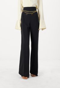 Elisabetta Franchi PANT - Hlače - nero