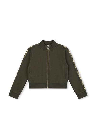 Michael Kors Kids Sweater met rits - vert camouflage
