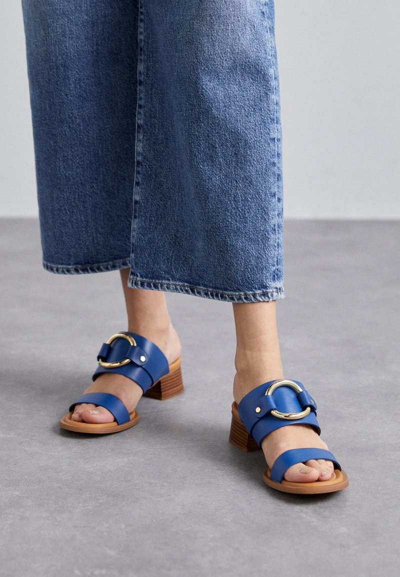 See by Chloé - HANA - Mules - medium blue, Agrandir