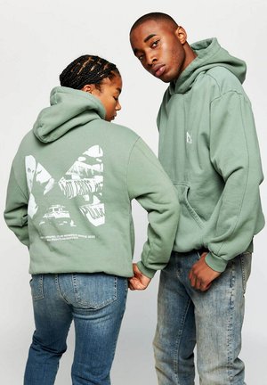 OVERSIZE GANG - Sweatshirt - dark forest strike washed