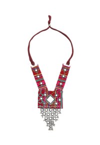 usha Halsband - rot mehrfarbig