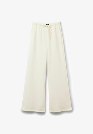 Tezenis, CRINKLE PALAZZO - Pantalones - white
