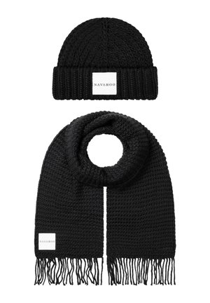 KUSCHELPÄRCHEN  SET - Muts - black