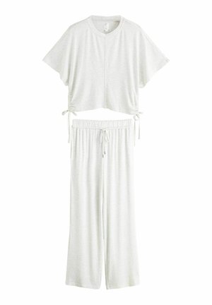 COSY SHORT SLEEVE SET - Nachtwäsche Set - grey