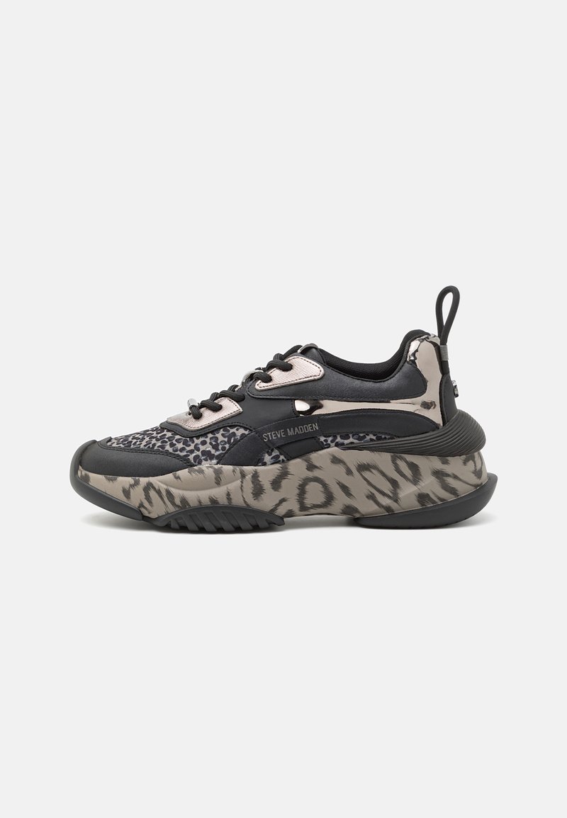 Steve Madden BELISSIMO - Baskets basses - black/grey