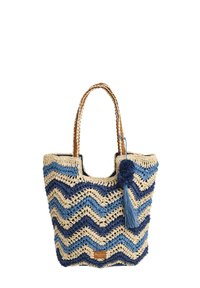 CASSILDA BALI - Shopping bag - navy