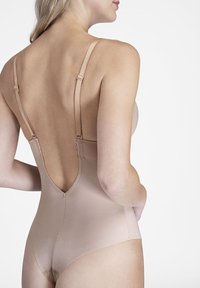 Spanx SUIT YOUR FANCY LOW BACK THONG BODYSUIT - Body - champagne beige