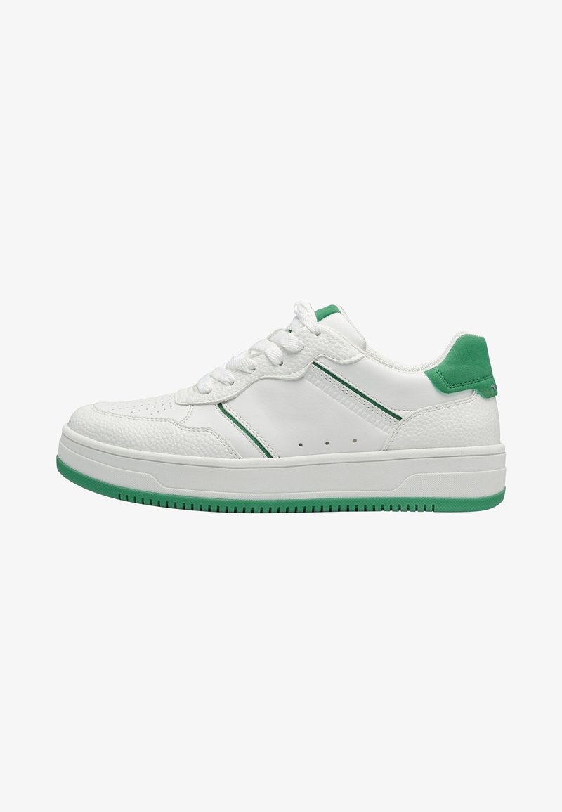 Tamaris Tenisky - white green
