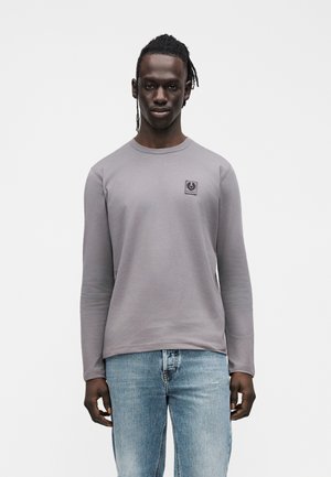 Belstaff LONG SLEEVE - Pikkade varrukatega topp - tornado grey