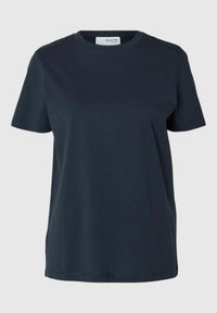 SLFMYESSENTIAL O NECK - T-shirt basique - dark sapphire