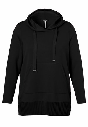 Sweat à capuche - schwarz