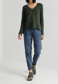 Tommy Jeans Stickad tröja - dark green
