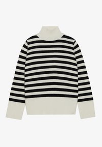 Zign Studio WOOL JUMPER - Džemperis - sand/black