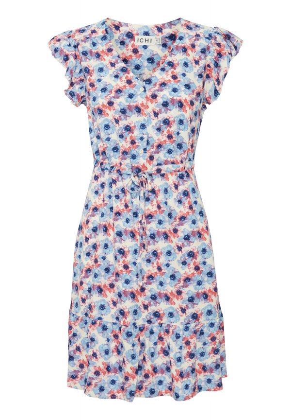 IHVERA - Shirt dress - multi flower aop2