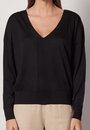 Pullover - black