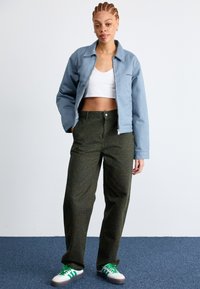 Carhartt WIP MODULE SCRIPT JACKET - Nyári dzseki - dove grey/black rigid