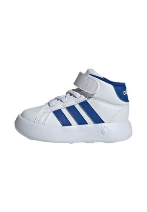 GRAND COURT MID - Scarpe primi passi - cloud white royal blue ice yellow