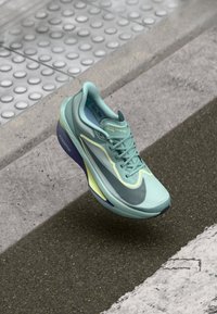 Nike Performance ZOOM FLY 6 - Løbesko til landevejen - cannon/seaweed/light silver/cobalt bliss/sanded purple/barely volt