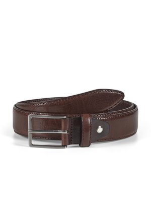 CHARLES - Belt business - dark brown