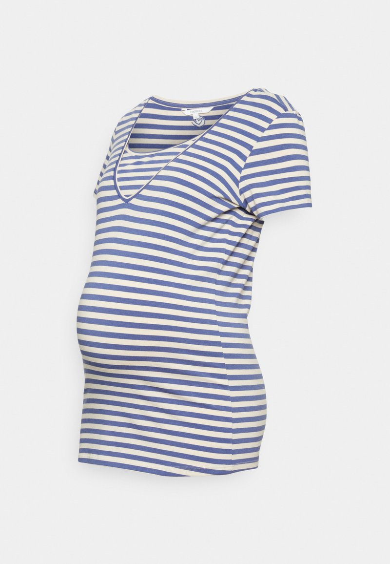 Noppies HOLLEY - T-shirt estampada - gray blue