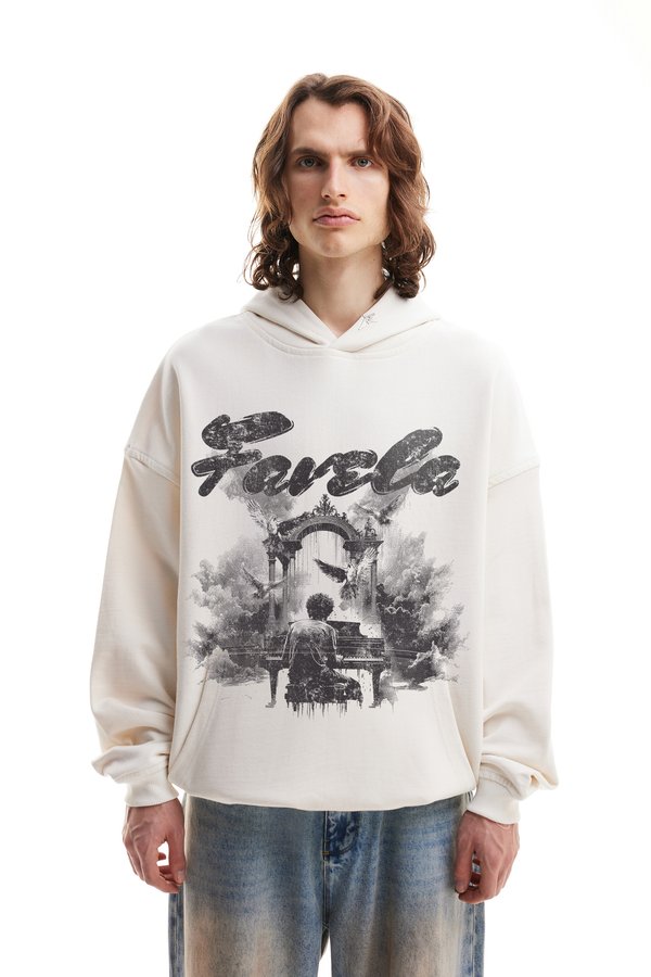 PIANO UNISEX - Sweatshirt - vanilla