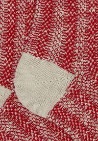 Gallo UNISEX WITH VERTICAL-STRIPE OXFORD DETAIL - Calze - rosso
