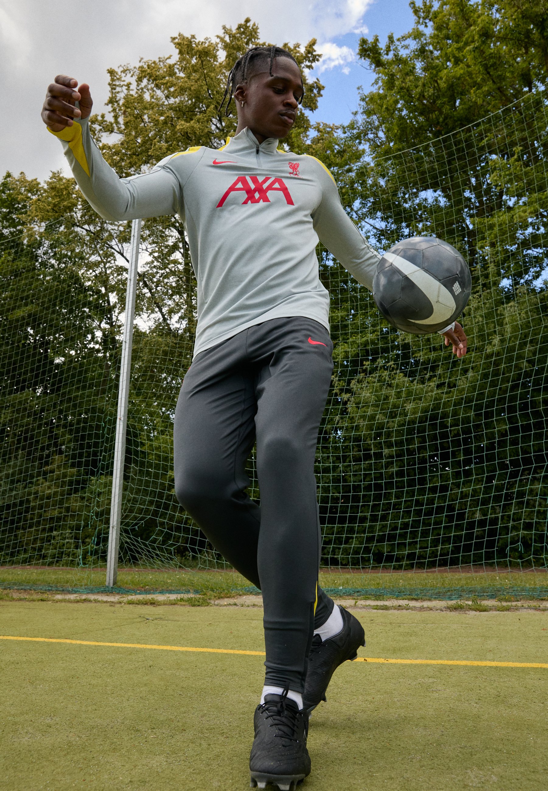 Nike Performance LIVERPOOL FC NIKE DF STRIKE DRILL TOP THIRD