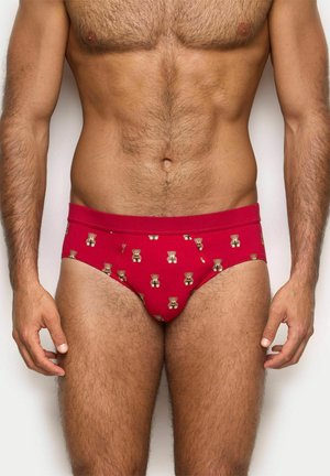 HELLO XMAS - Trusser - red with print