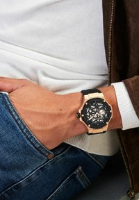 Cerruti 1881 LUCARDO - Reloj - black rose gold coloured