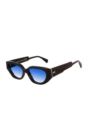 Sonnenbrille - black sky blue gradient