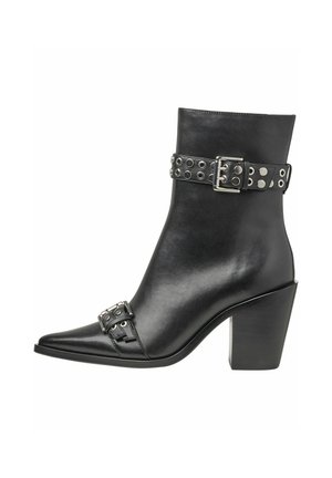 Cowboy- / bikerstøvlette - black