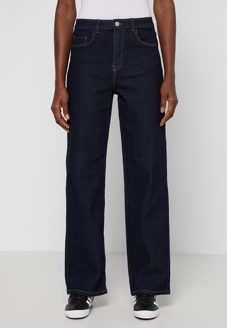 Vero Moda Straight leg jeans donkerblauw Vero Moda Straight leg jeans donkerblauw