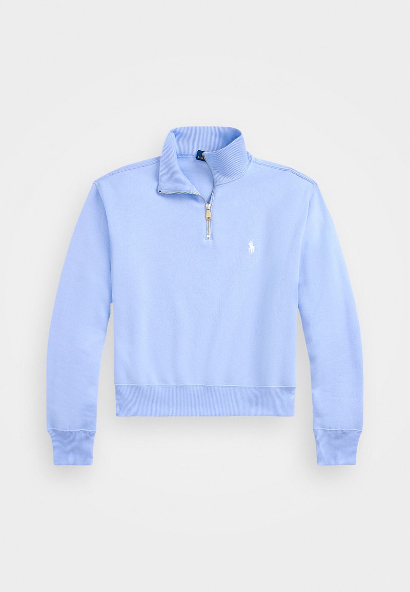 Polo Ralph Lauren FLEECE QUARTER ZIP - Collegepaita - office blue