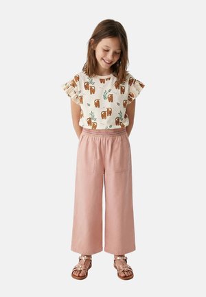Monoprix, PANTALON TAILLE ÉLASTIQUÉE - Pantalon classique - loukoum