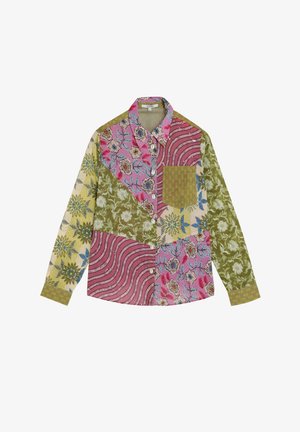 Scalpers, SCALPERS PATCHWORK SHIRT - Blusa - multicolor