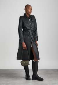 Bally CROSS - Handbag - ficus/gold coloured