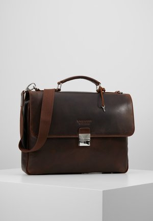 BRIEFBAG SMALL - Briefcase - brown