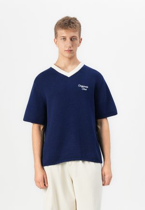 JORCAMBRIDGE V NECK - Vesta - ocean cavern