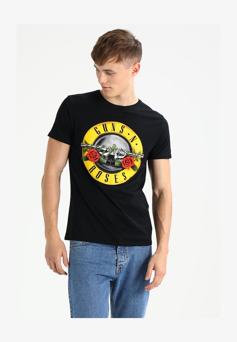 Maglietta Ufficiale Guns N' Roses – Australia Tour – Nera Cotone – Taglia Unisex