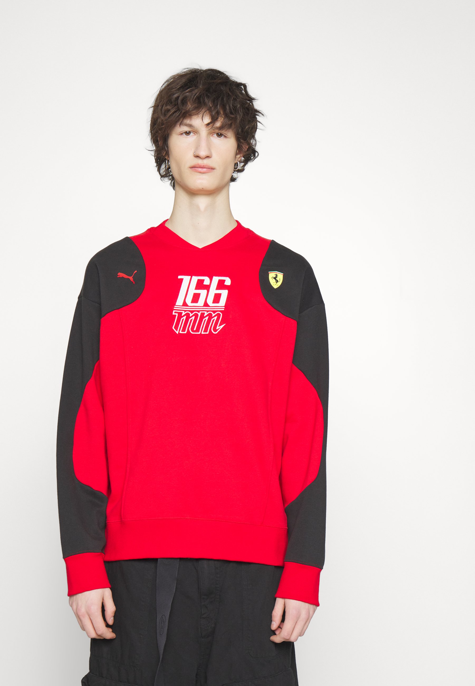 Puma FERRARI RACE STATEMENT CREW - Sweatshirt - rosso corsa/rouge -  ZALANDO.FR
