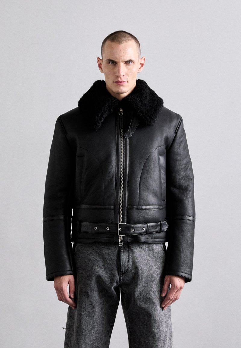 Tiger of Sweden LOVEL Leather jacket black