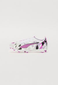 Puma - ULTRA 5 MATCH FOREVER - Football boots artificial grass - white/pure magenta/feather gray/black Thumbnail Image 1