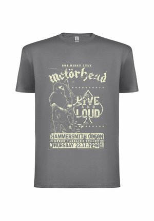 MOTÖRHEAD LIVE AND LOUD - T-Shirt print - grey