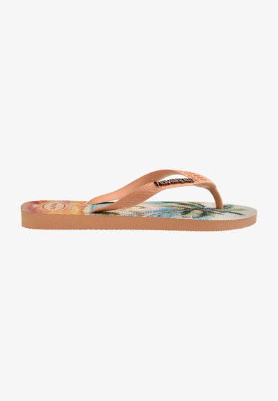 TOP TROPICALIA VIBES - Tongs - peach